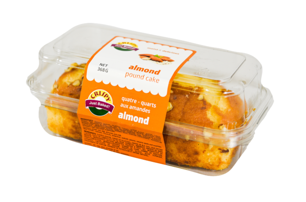 Crispy Almond Pound Cake