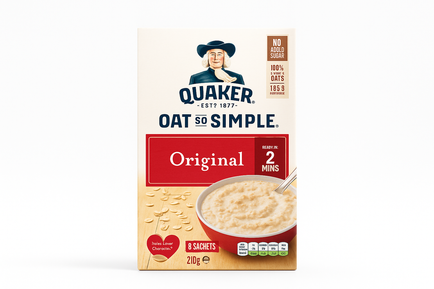 QUAKER OAT SO SIMPLE ORIGINAL (589 G)
