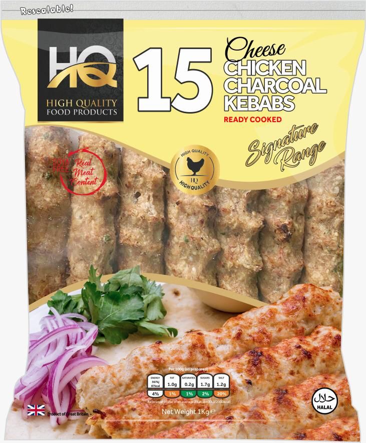 HQ 15 CHICKEN CHARCOAL KEBABS