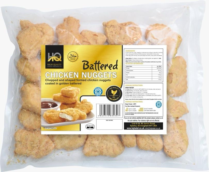 BATTERED CHICKEN NUGGETS