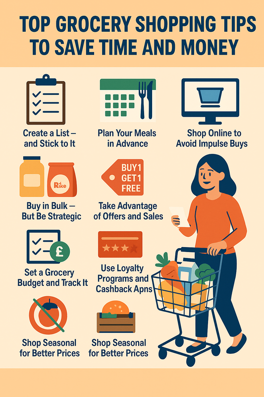 Top Grocery Shopping Tips to Save Time and Money