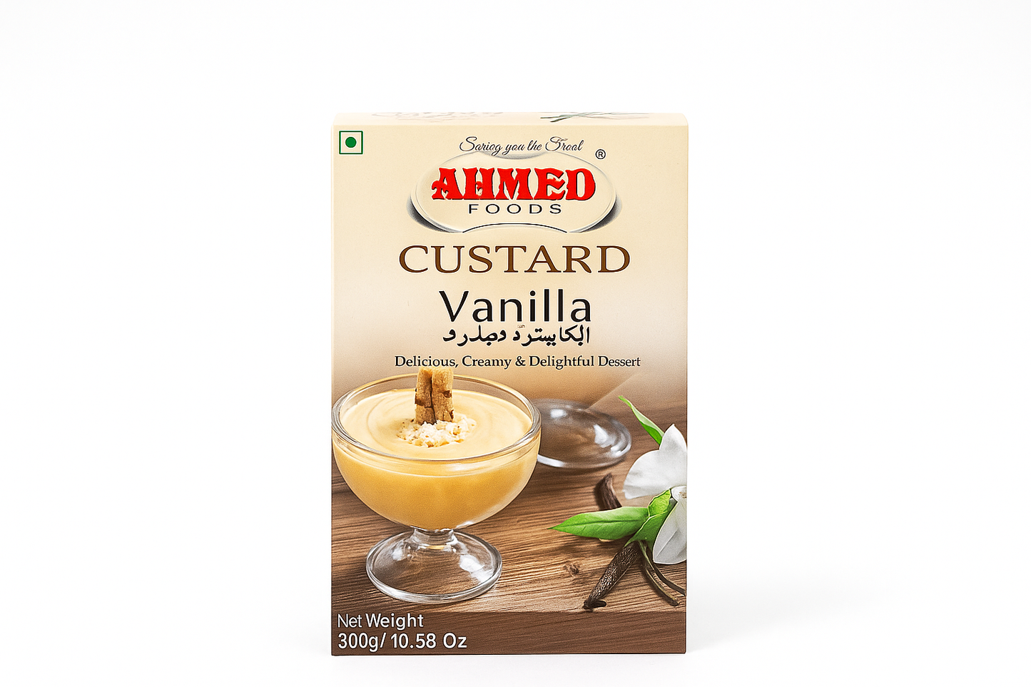 AHMED FOODS CUSTARD STRAWBERRY POWDER