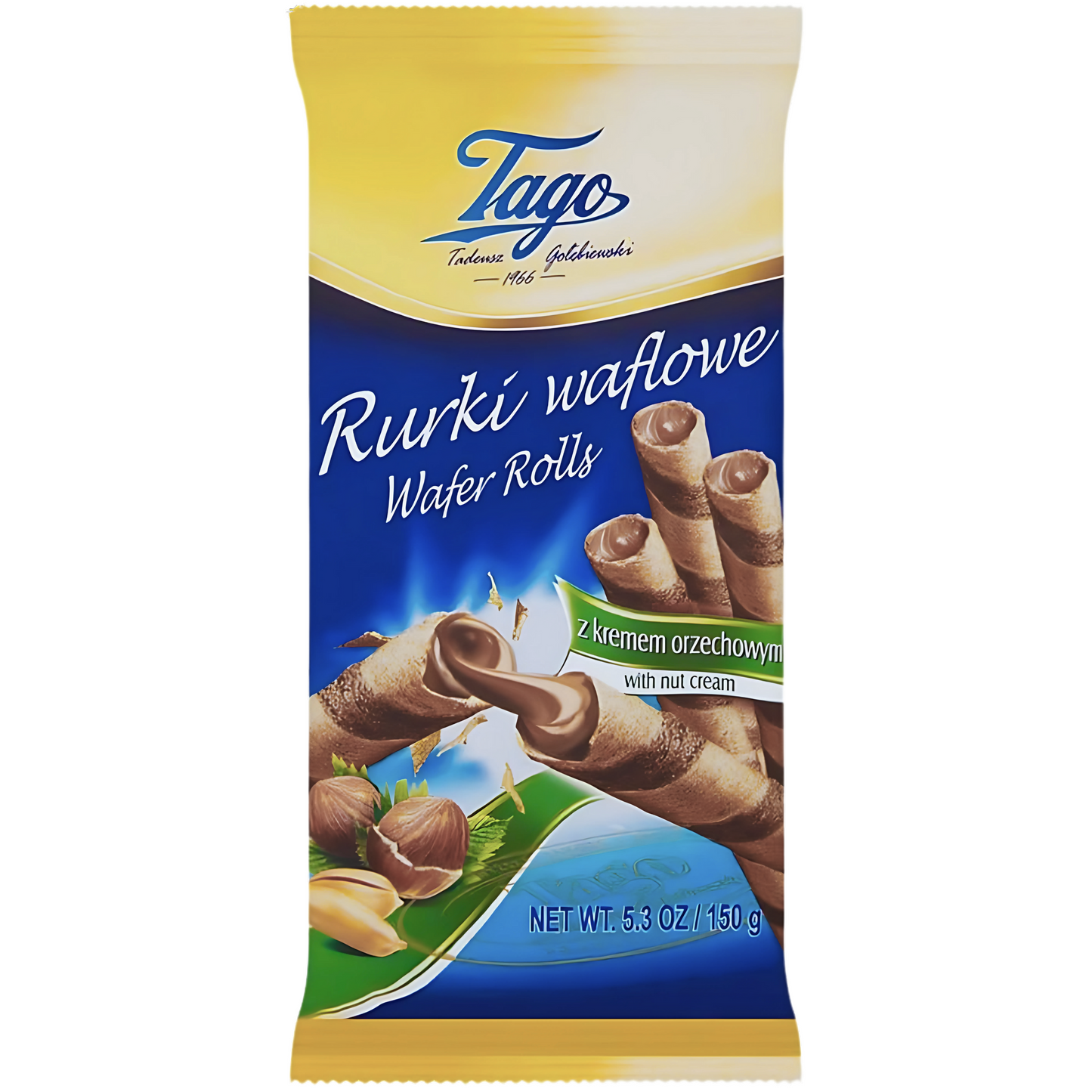 Tago Nut Wafer Rolls