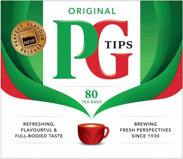 PG TIPS 80 Tea Bags PM