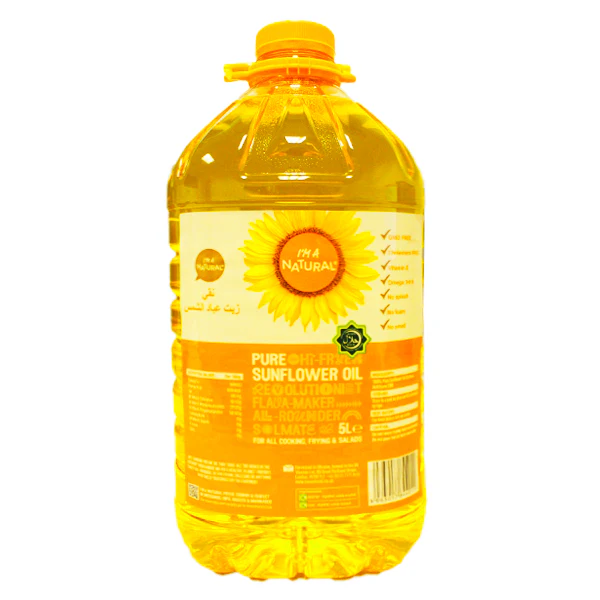 NATURAL SUNFLOWER OIL 5L