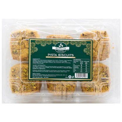 Saffron Pista Biscuit