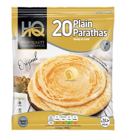 20 PLAIN PARATHAS