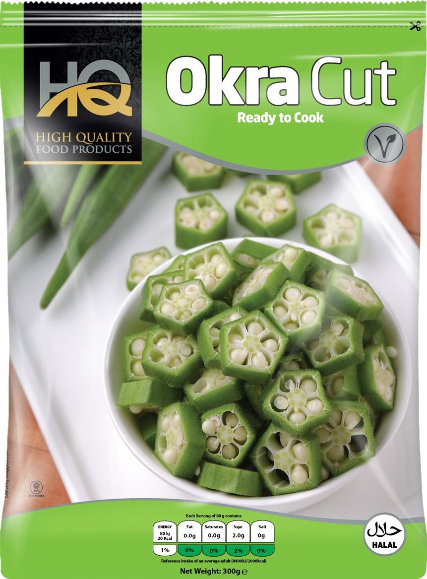 HQ OKRA CUT FROZEN
