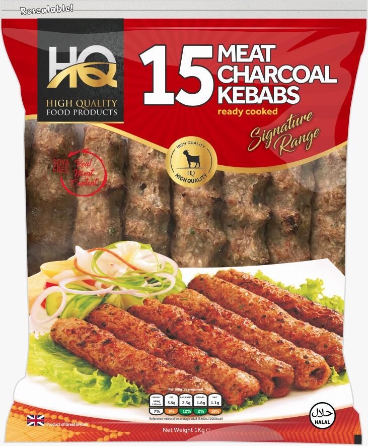 15 MEAT CHARCOAL KEBABS