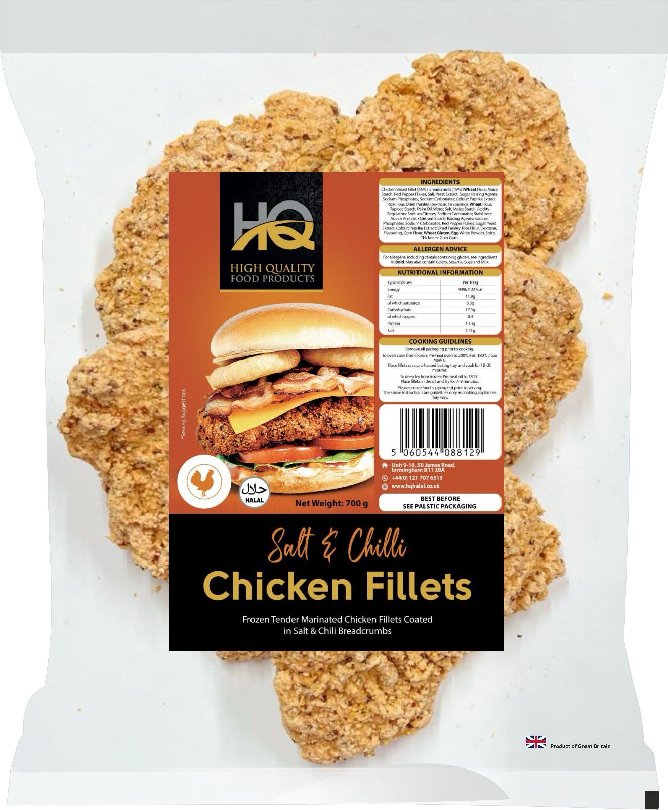 HQ SALT AND CHILLI CHICKEN FILLET