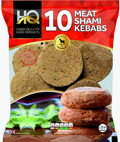 10 MEAT SHAMI KEBAB