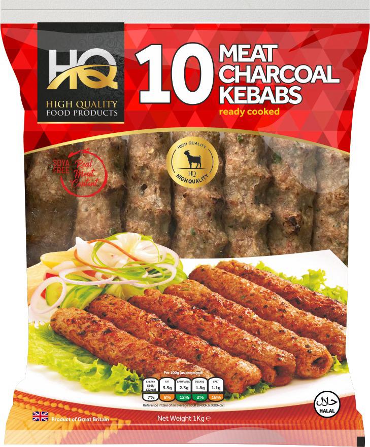 10 MEAT CHARCOAL KEBABS