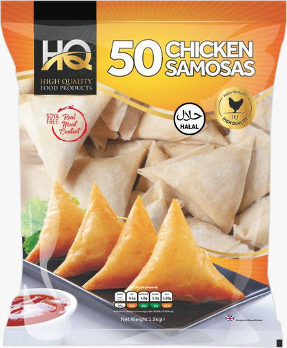 50 CHICKEN SAMOSAS