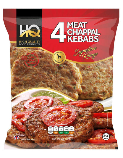 4 MEAT CHAPAL KEBABS