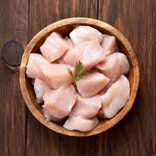 Chicken Breast Diced (Medium Cut For Curry)