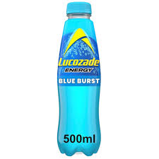 lucozade blue energry drink